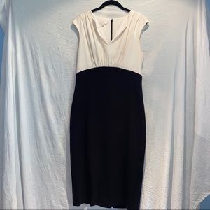 Ted baker black and white bodycontouring dress 5